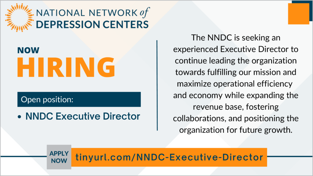 The NNDC is seeking an experienced Executive Director to continue leading the organization towards fulfilling our mission and maximize operational efficiency and economy while expanding the revenue base, fostering collaborations, and positioning the organization for future growth. Apply Now on the NPPN website: tinyurl.com/NNDC-Executive-Director
