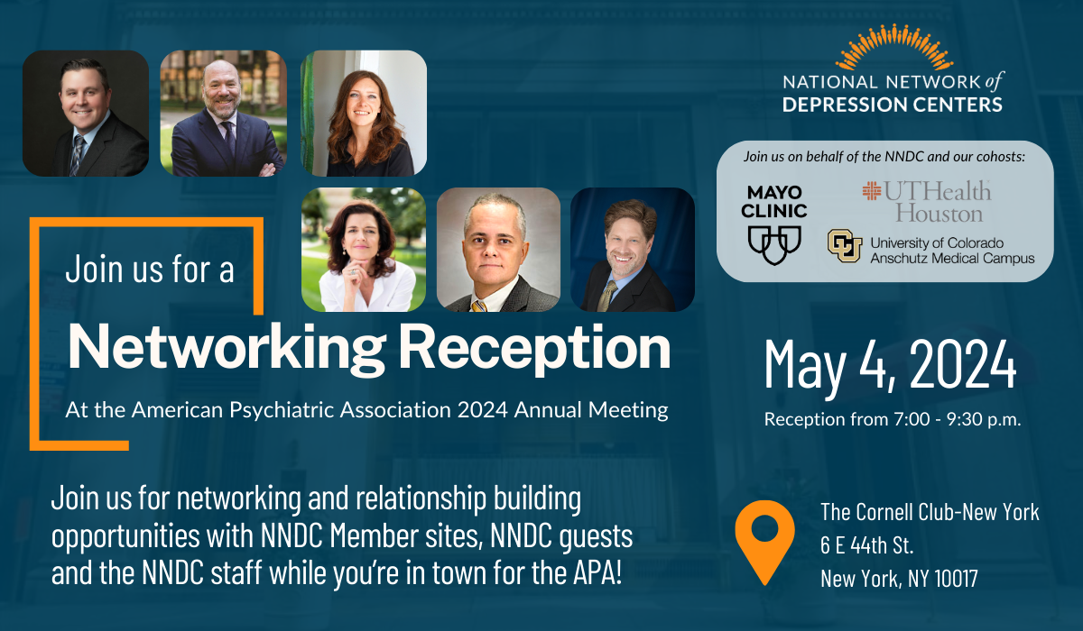 Join us at the American Psychiatric Association 2024 Annual Meeting