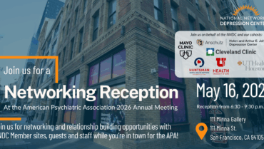 Join us at the American Psychiatric Association 2026 Annual Meeting Networking Reception